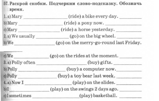 Вопросы в английском past simple