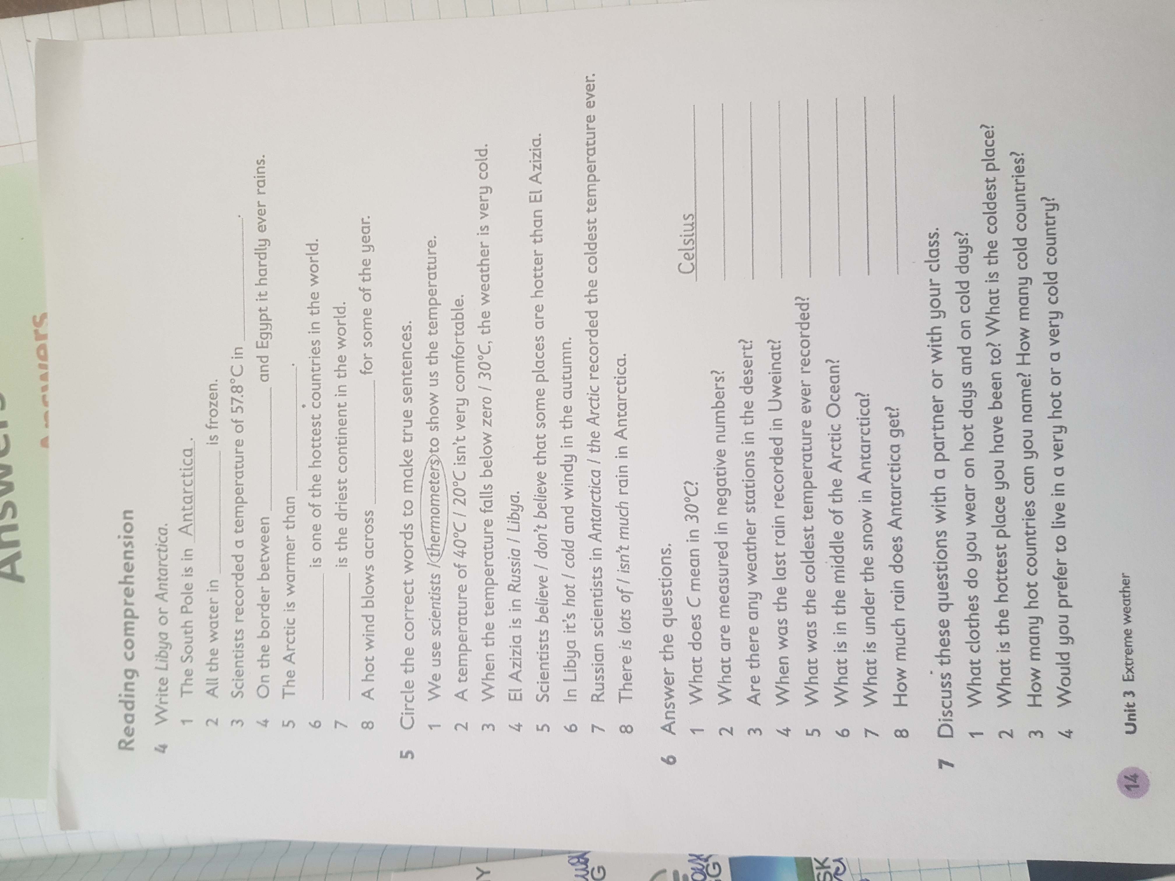 5 What was the coldest temperature ever recorded?